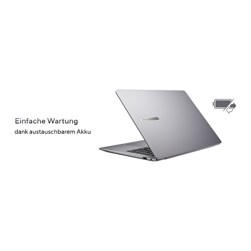 Laptop ASUS ExpertBook P5 P5405CSA-NZ0915X / Ultra 5-226V / 16GB LPDDR5 / 512GB / 14" WQXGA IPS / Intel Arc Graphics 130V / DE  - Gri - 25