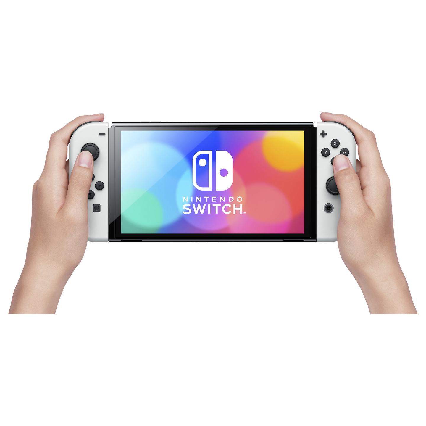 Konzolë Nintendo Switch OLED / 7" OLED / 64GB / Wi-Fi & Bluetooth / Joy-Con – Bardhë - 8