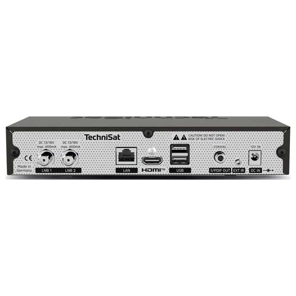 Reciever TechniSat DIGIT ISIO S4, DVB-S/S2, Full HD, Twin Tuner, HDMI, 2x USB 2.0, Ethernet, CI+, DVR, TimeShift - Zezë - 4