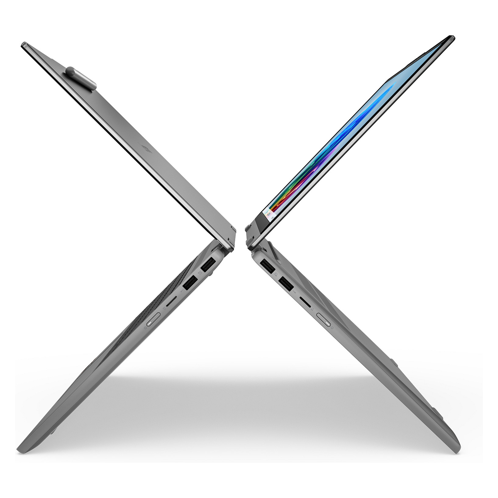 Laptop Lenovo IdeaPad 5 2-in-1 15AGP11 Copilot+ PC / Ryzen AI 7 445 / 16GB DDR5 / 512GB / 15.3" WQXGA OLED 165Hz Touch / AMD Radeon 840M - Gri - 15