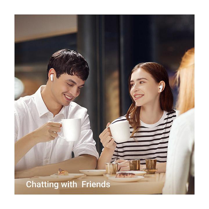 Kufje pa kabllo Timekettle M3 Translator / Bluetooth 5.2 / ANC / Mikrofon / 25 orë / USB-C - Bardhë - 18