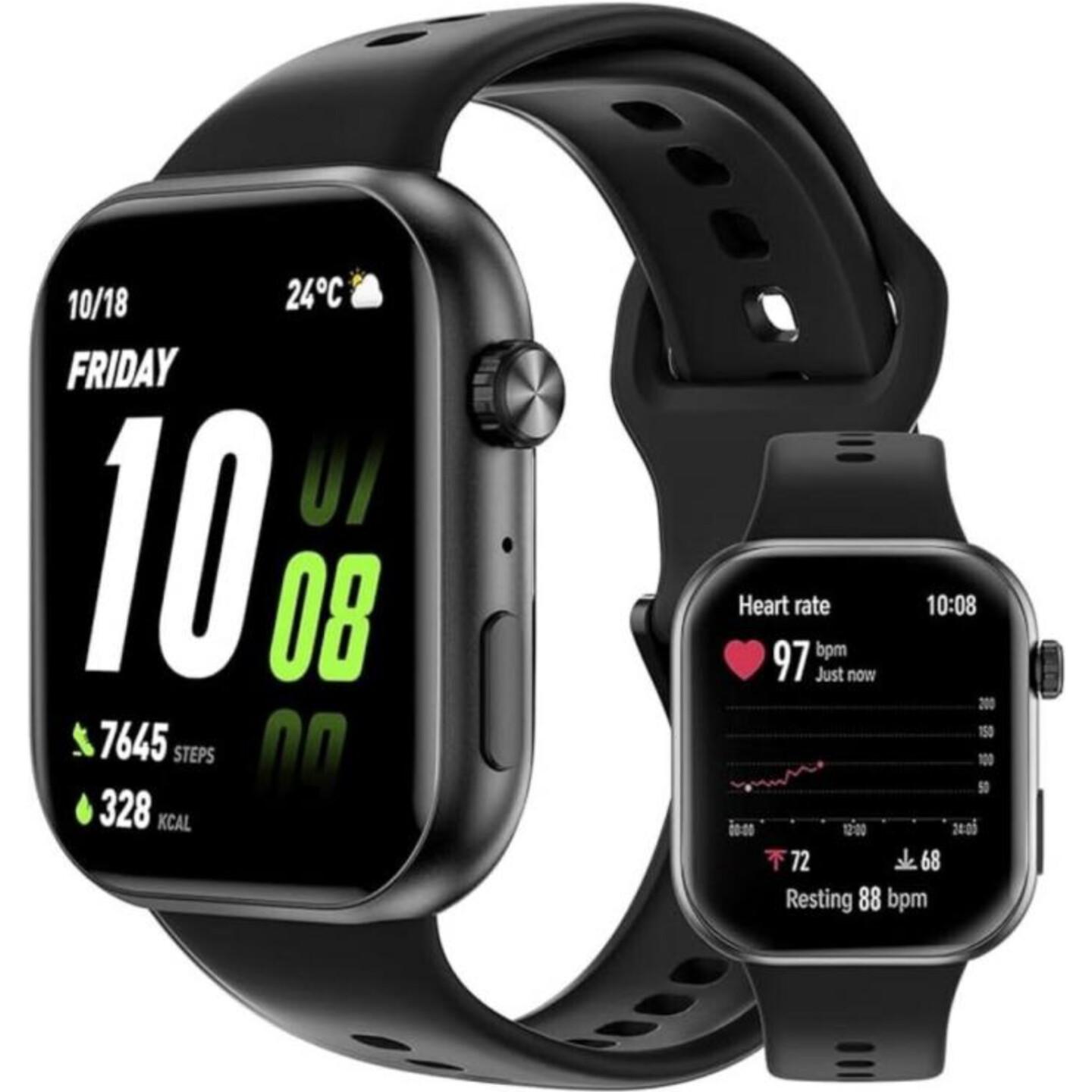 Orë e Mençur HONOR CHOICE Watch 2i, 1.85", AMOLED, Bluetooth 5.3, IP68 - Zezë - 1