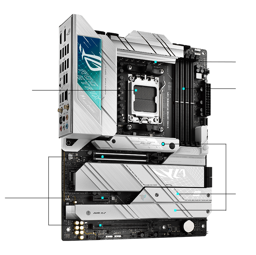 Motherboard Gaming ASUS ROG STRIX X670E-A / AM5 / ATX / WiFi - 2