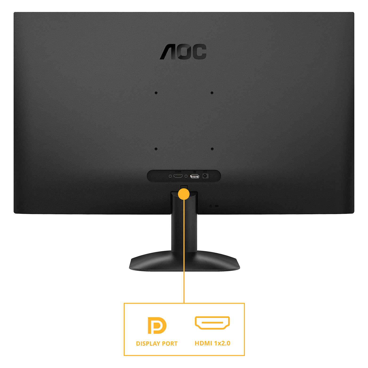 Monitor AOC Q27B35S3 / 27"/ Quad HD IPS / W-LED / 120Hz / 4ms / HDMI + DisplayPort - Zezë - 2