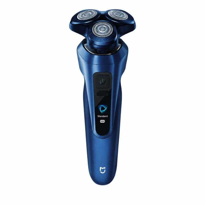 Makinë për Rroje Xiaomi Mijia Electric Shaver Pro Portable / BHR099IEU / Kokë 360° / Ekran me Ngjyra / IPX8 / USB Type-C / Deri 90 Ditë – Blu