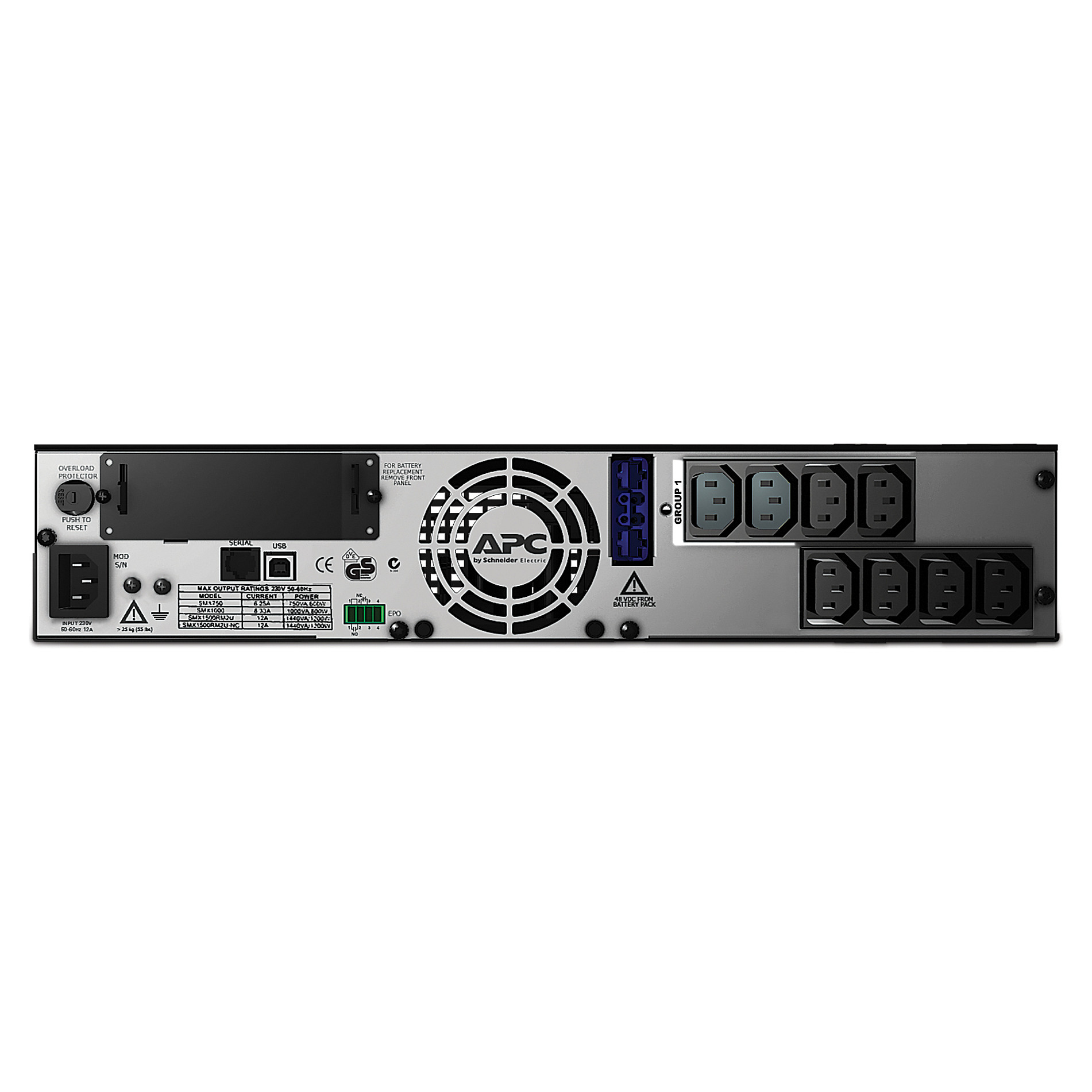 APC Smart-UPS SMX750I – 750VA / 600W Rack/Tower Line-Interactive UPS, Pure Sine Wave, AVR - 2