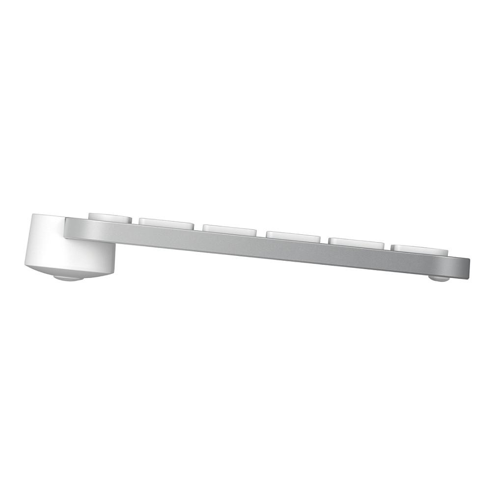 Tastierë pa Kabllo Logitech MX Keys S for Mac, Scissor, Full Size, QWERTZ CH, Bluetooth + Logi Bolt - Bardhë - 4