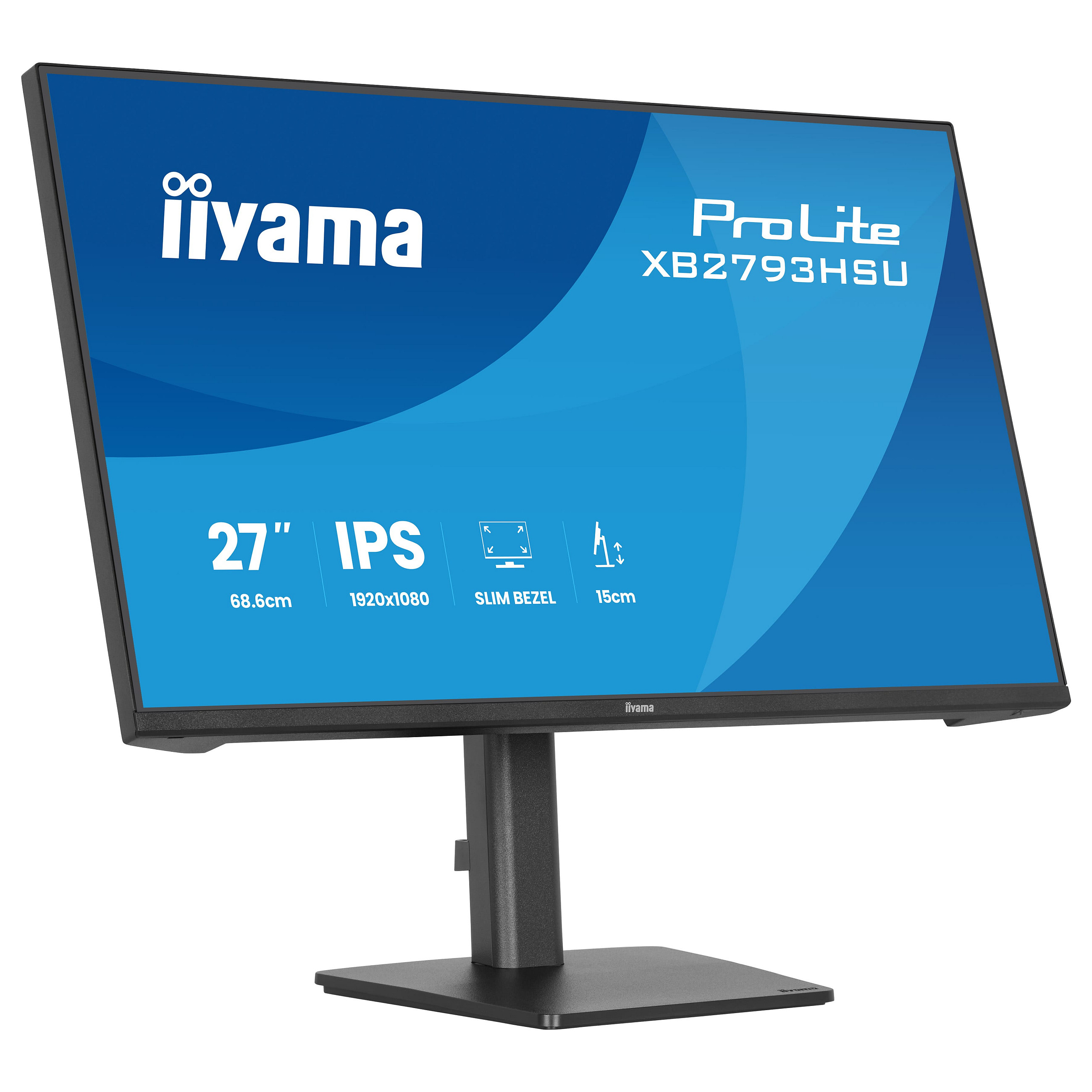 Monitor iiyama ProLite XB2793HSU-B1/ 27"/ Full HD IPS LED / 120Hz / 1ms / HDMI+DP - Zezë - 5