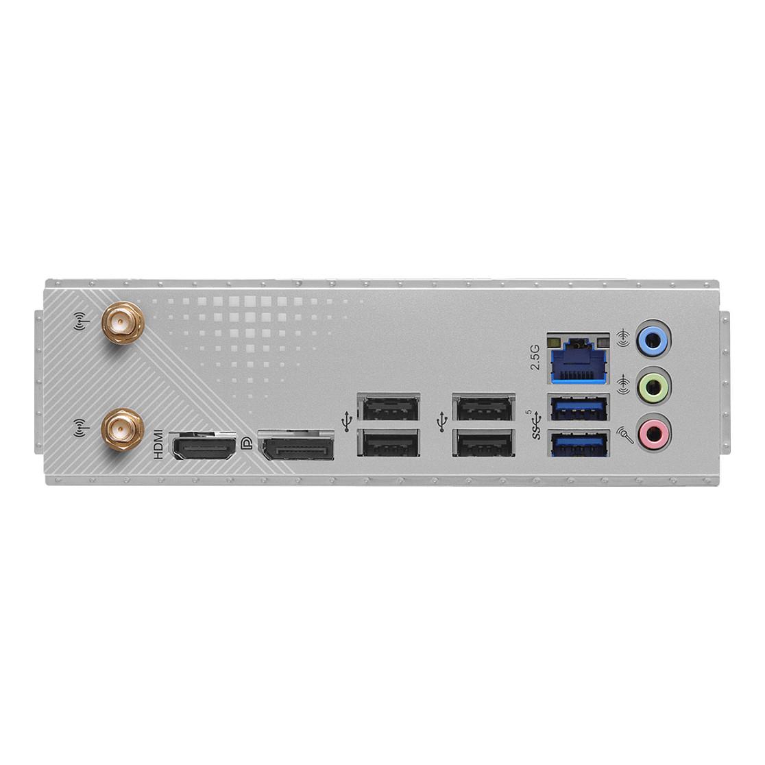 Motherboard ASRock H810M-X Gen5 WiFi, Intel LGA1851, H810, DDR5, Micro-ATX, PCIe 5.0, Wi-Fi 6, Bluetooth 5.3, 2.5G LAN - 5