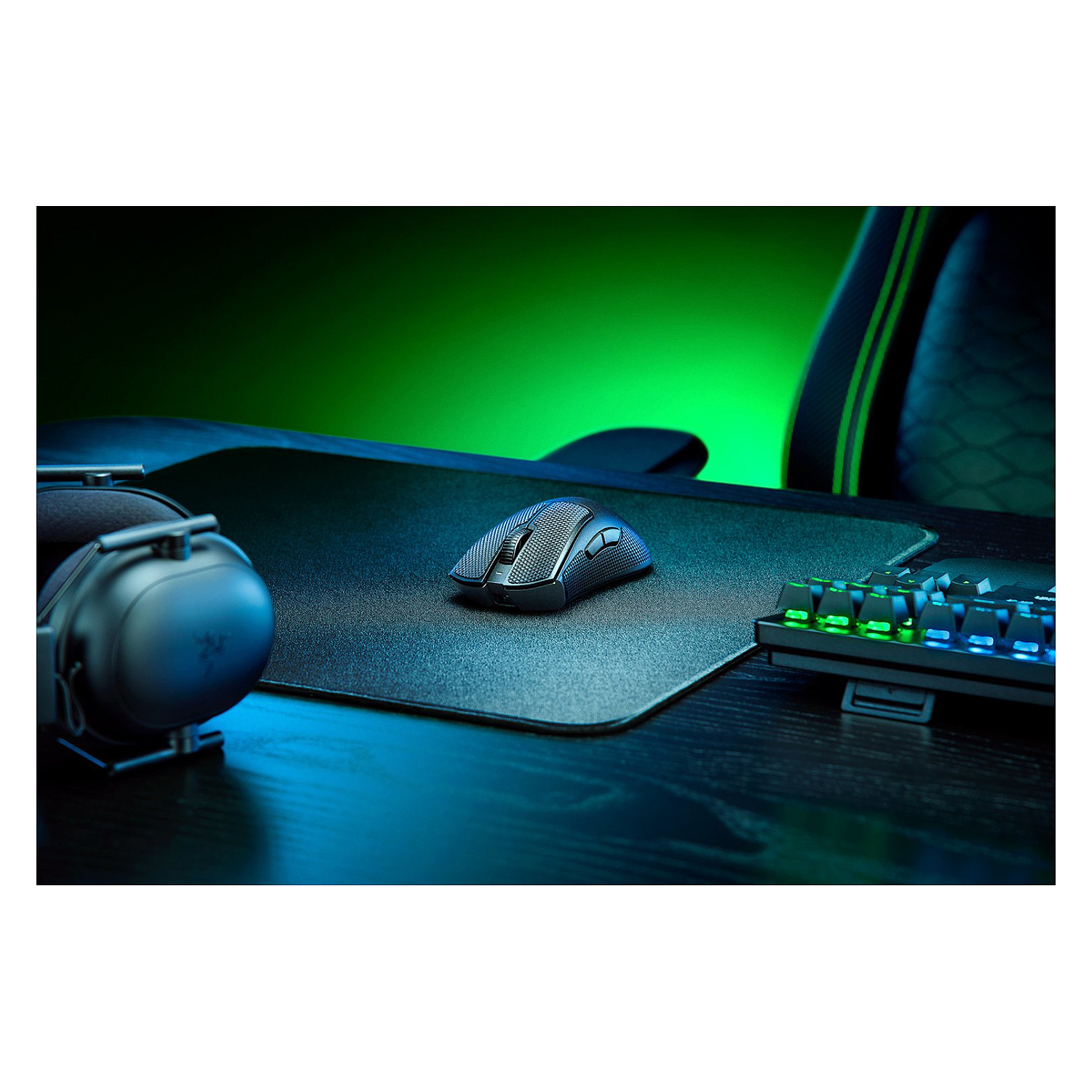 Maus Gaming Razer DeathAdder V3 Pro / Optical / 30000 DPI / 5 buttons / Wireless - Zezë - 2