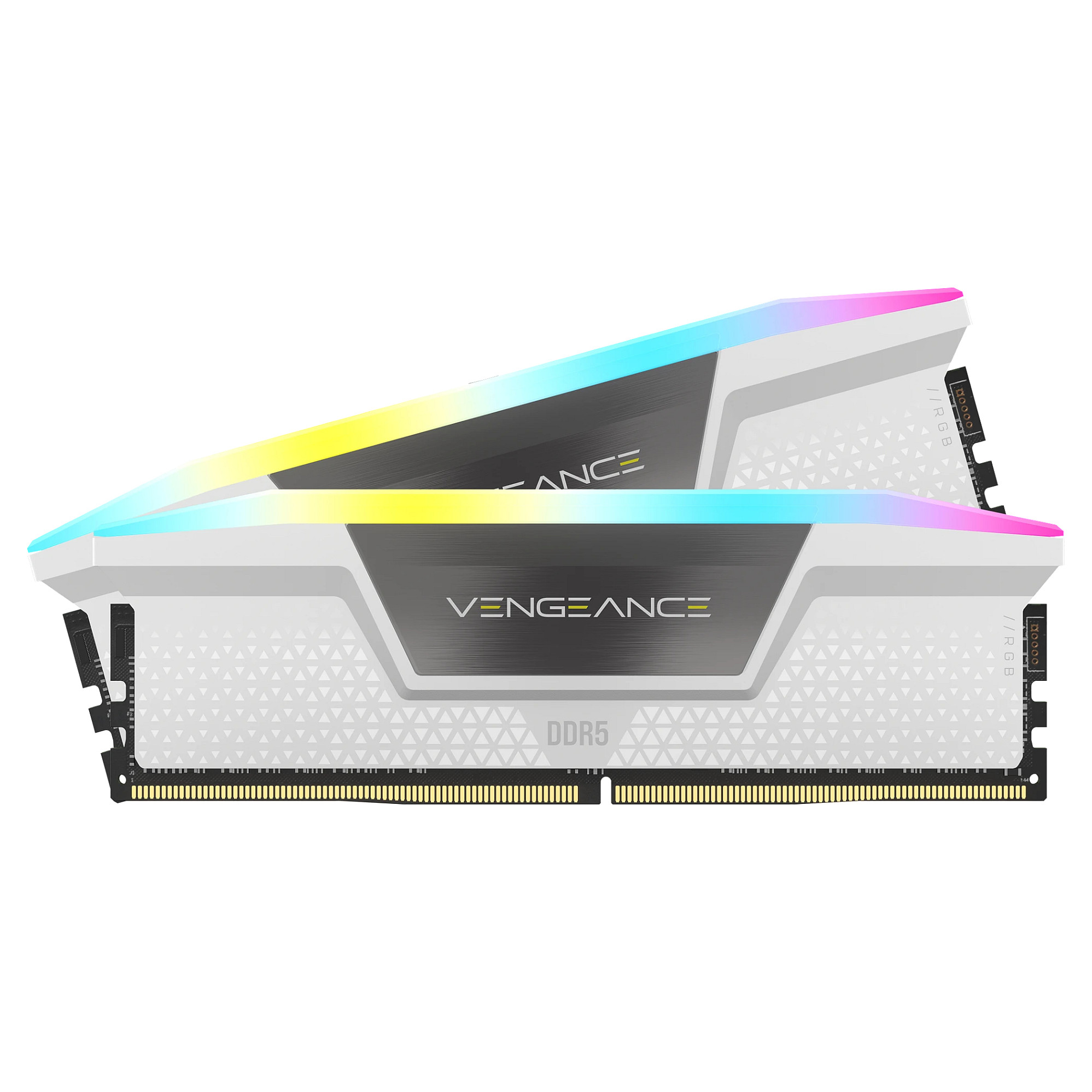 RAM Memorie DDR5 Corsair Vengeance RGB 32GB /6000MHz CL30 / Bardhë - 5