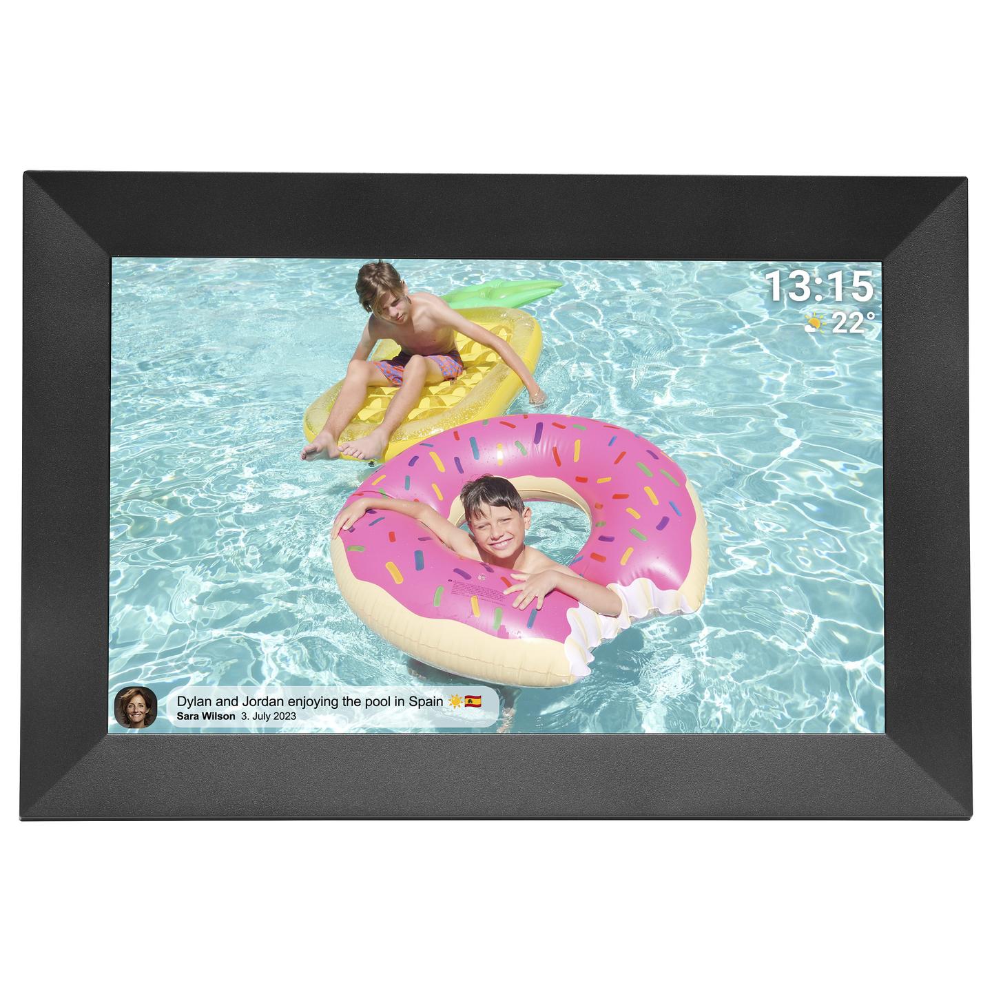 Kornizë Digjitale për Fotografi Denver PFF-1024BMK2, 10.1", IPS, 1280 × 800, 16 GB – Zezë - 6