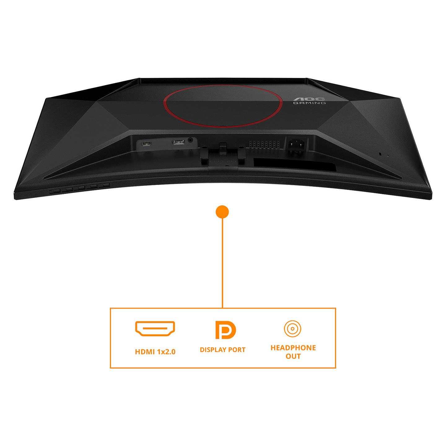 Monitor Gaming AOC C27G42ZE, 27", FHD VA Curved, 260Hz, 1ms, HDMI+DP - Zezë - 16
