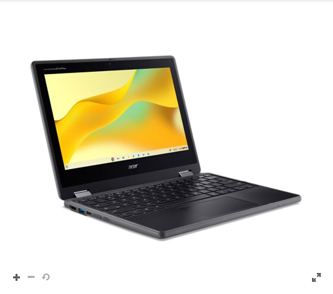 Laptop Acer Chromebook Spin 511 2in1 R757TN-TCO-C7VR / Intel N150 / 8GB LPDDR5 / 64GB eMMC / 11.6" HD IPS Touch / Intel Graphics - Zezë - 3