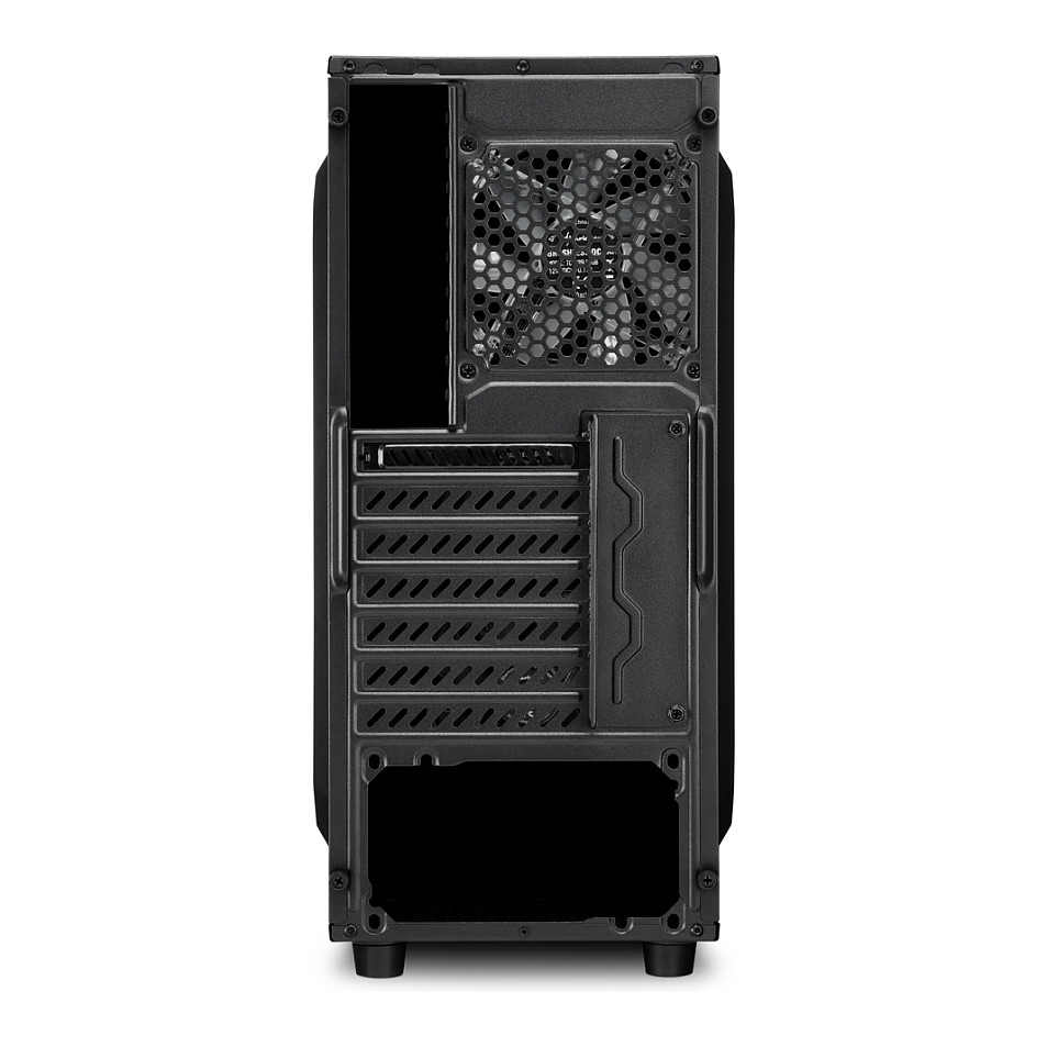Kasë Midi Sharkoon VG7-W RGB ATX – Zezë - 6