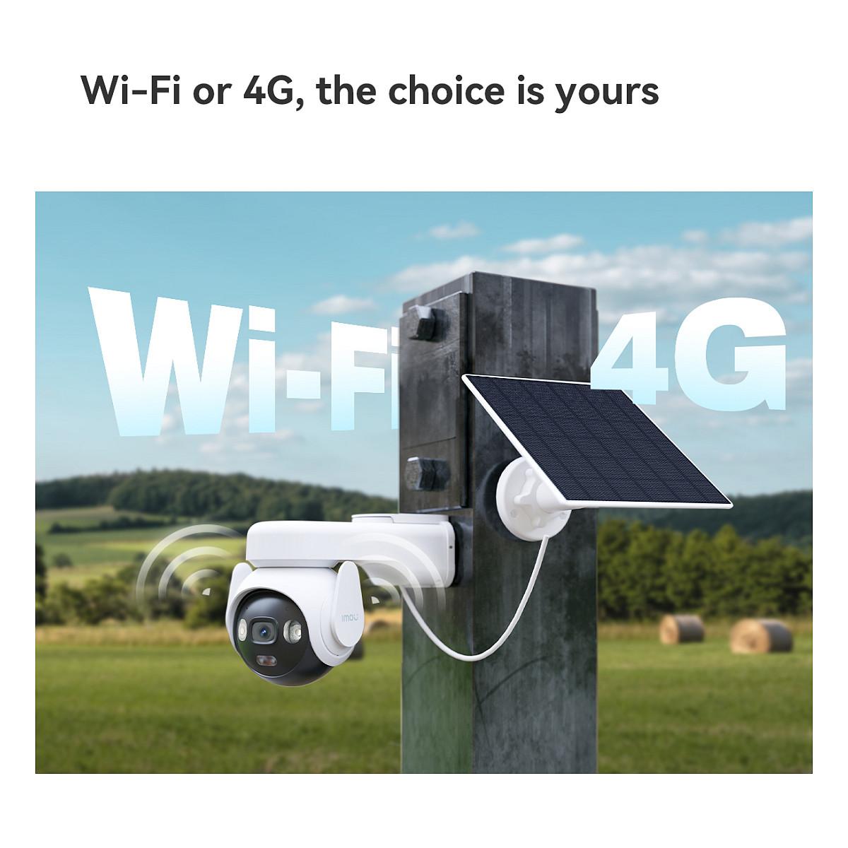 Kamerë Imou AOV PT 5MP, 4G, Wi-Fi, 3.6mm, 5MP, PT, 8× Zoom Dixhital - Bardhë - 10