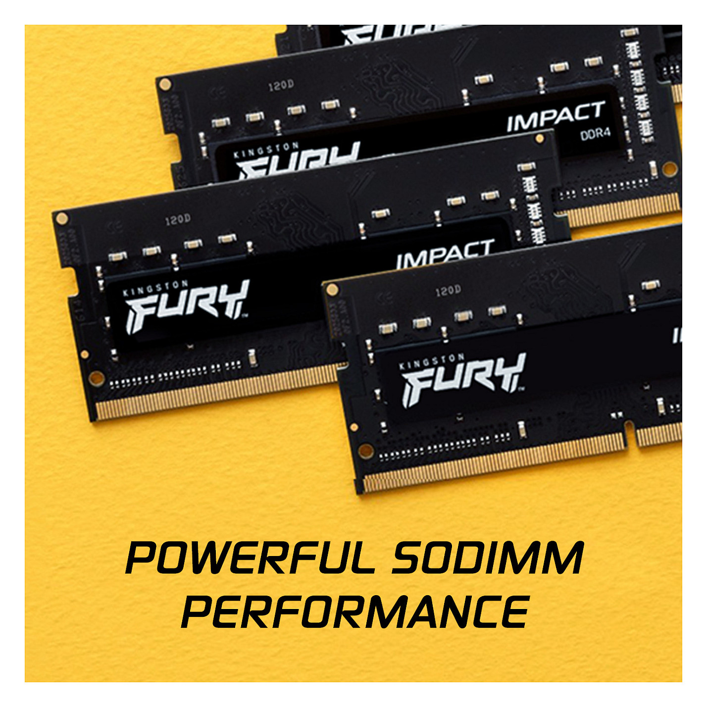 RAM Memorie DDR4 SO 3200 64GB Kingston FURY Impact KIT (2x 32GB) - 9