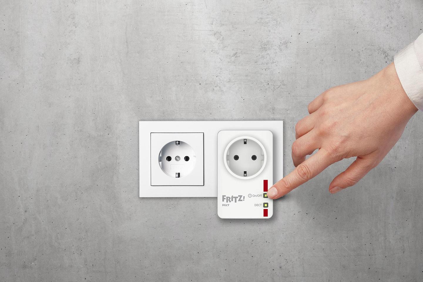 Prizë Inteligjente FRITZ! DECT 200 / DECT / 2300W / Matje e Konsumit të Energjisë / Timer – Bardhë - 3