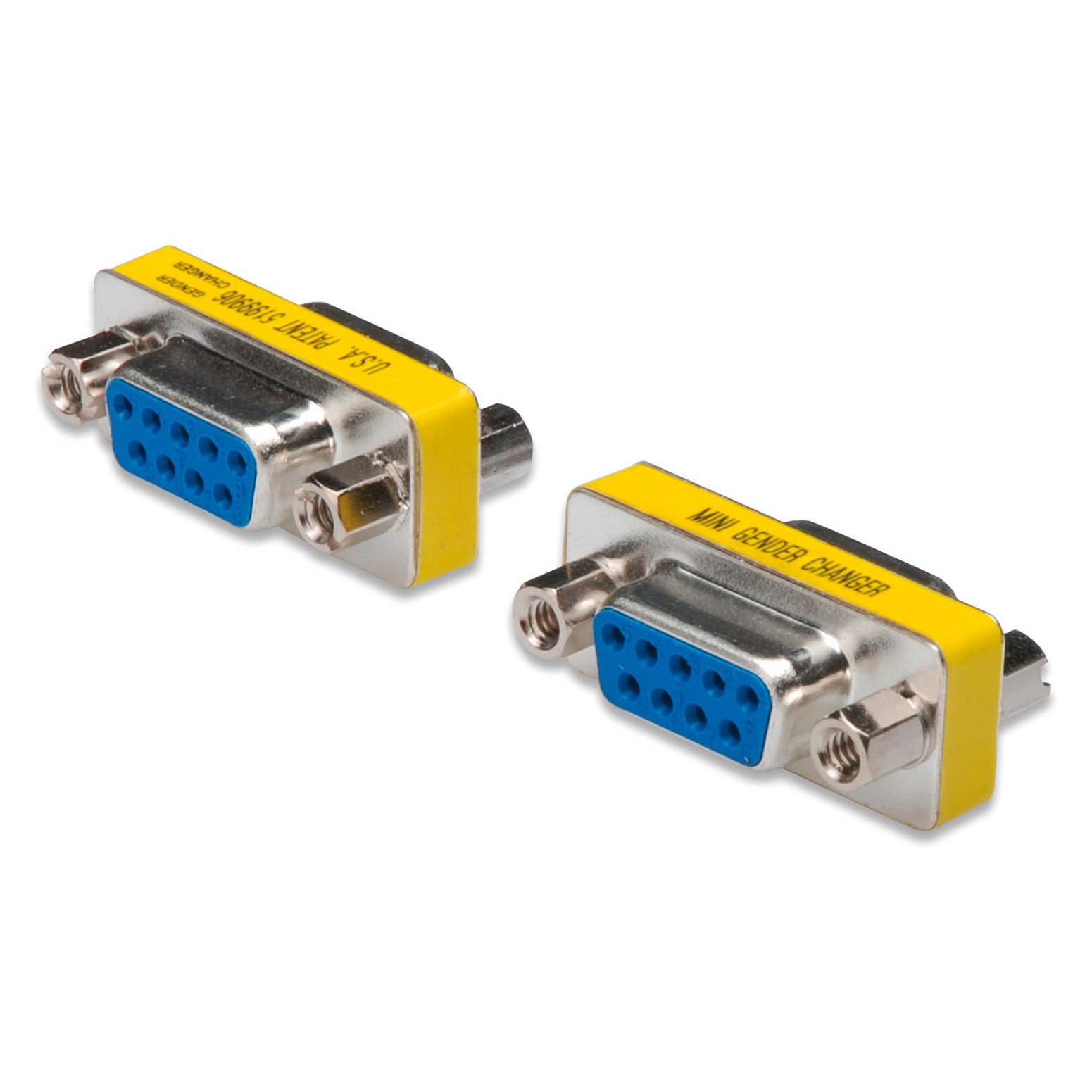 Adapter DIGITUS / Mini Gender-Changer / 9-pin D-Sub9 / F-F - 1