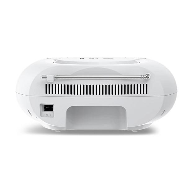 CD Player portativ Philips TAZ2000S/10, 3 W RMS, Përforcim dinamik i basit, Ekran LCD me ndriçim të bardhë, Antenë e jashtme - Argjend - 6