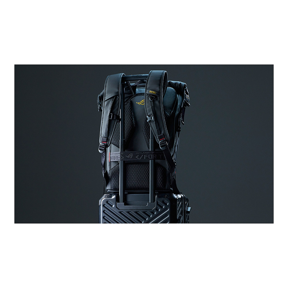 Çantë ASUS ROG SLASH Edition 20 / 18" / 26L / Roll-Top / FIDLOCK / Water-Repellent - Zezë - 19