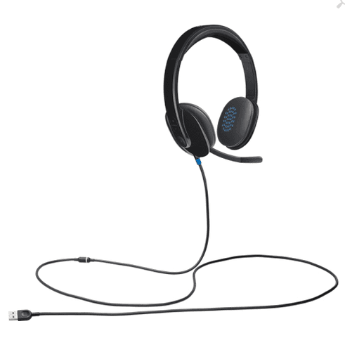 Kufje me kabllo Logitech H540 / On-Ear / USB / Stereo / Mikrofon – Zezë - 3