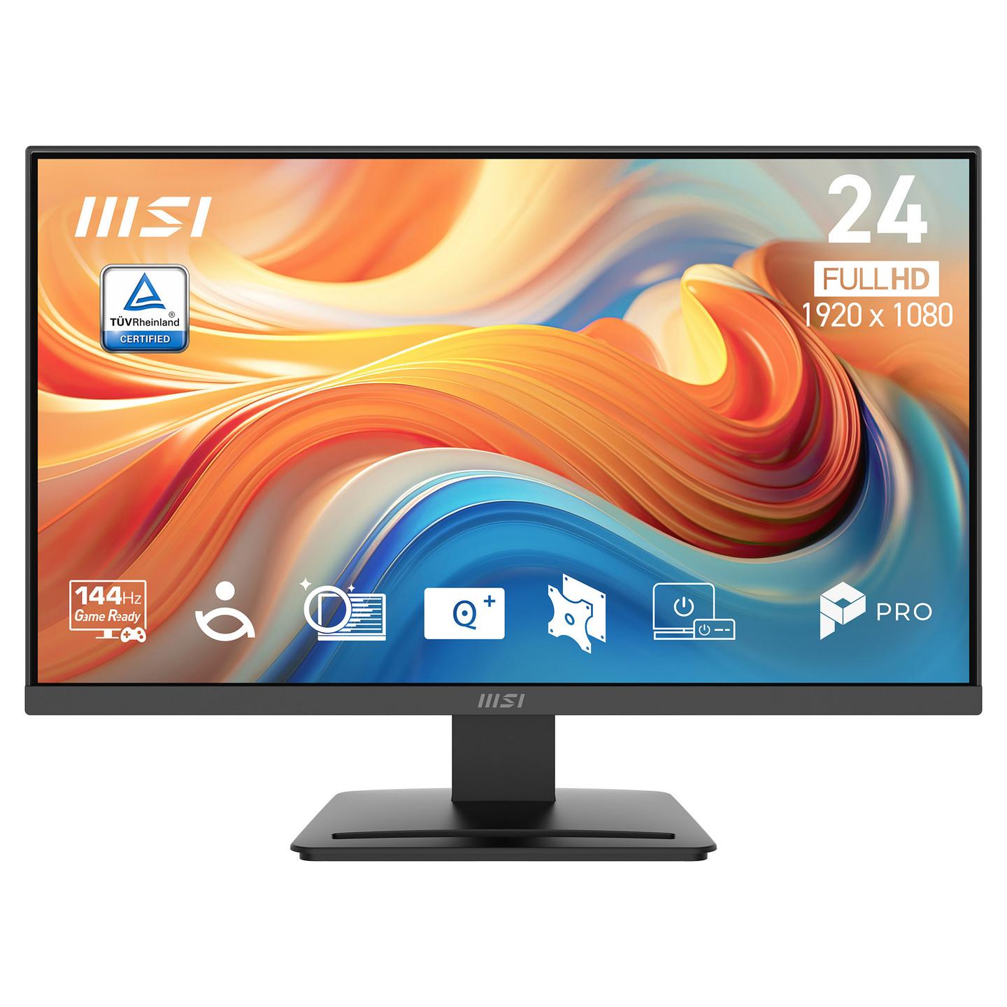 Monitor Gaming MSI Pro MP241 E14V / 23.8" / Full HD VA / 144Hz / 1ms / HDMI+DP - Zezë - 1