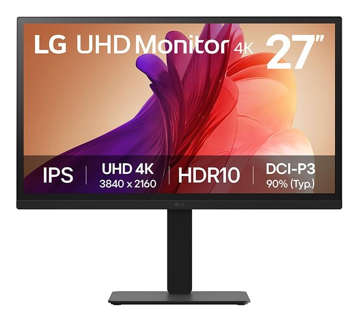 Monitor LG 27BA45U-B / 27" / 4K Ultra HD IPS / 60 Hz / 5 ms / 2x HDMI + DisplayPort – Zezë