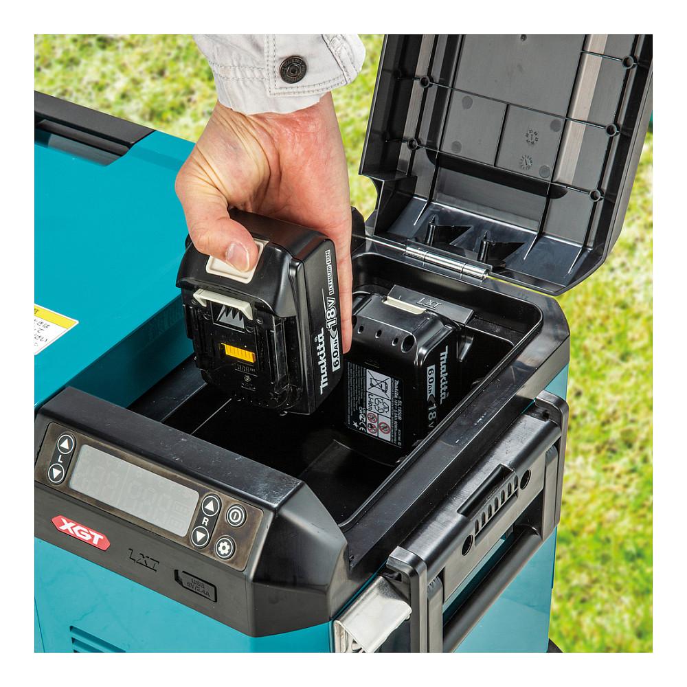 Frigorifer dhe Ngrohës Portativ Makita CW004GZ, 18V/40V, 29L, -18°C deri në 60°C - Blu/Zezë - 28