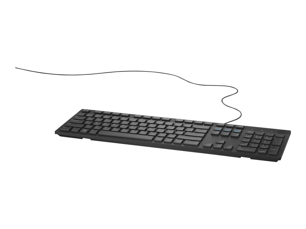 Tastierë me kabllo Dell KB216 / USB / Full-Size / QWERTY / Pan-Nordic - Zezë
