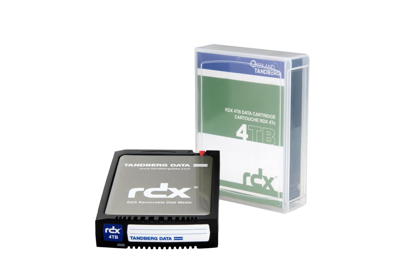 Aksesorë për Disqe Tandberg Data RDX Cassette OT HDD 4TB / 8824-RDX – Zezë