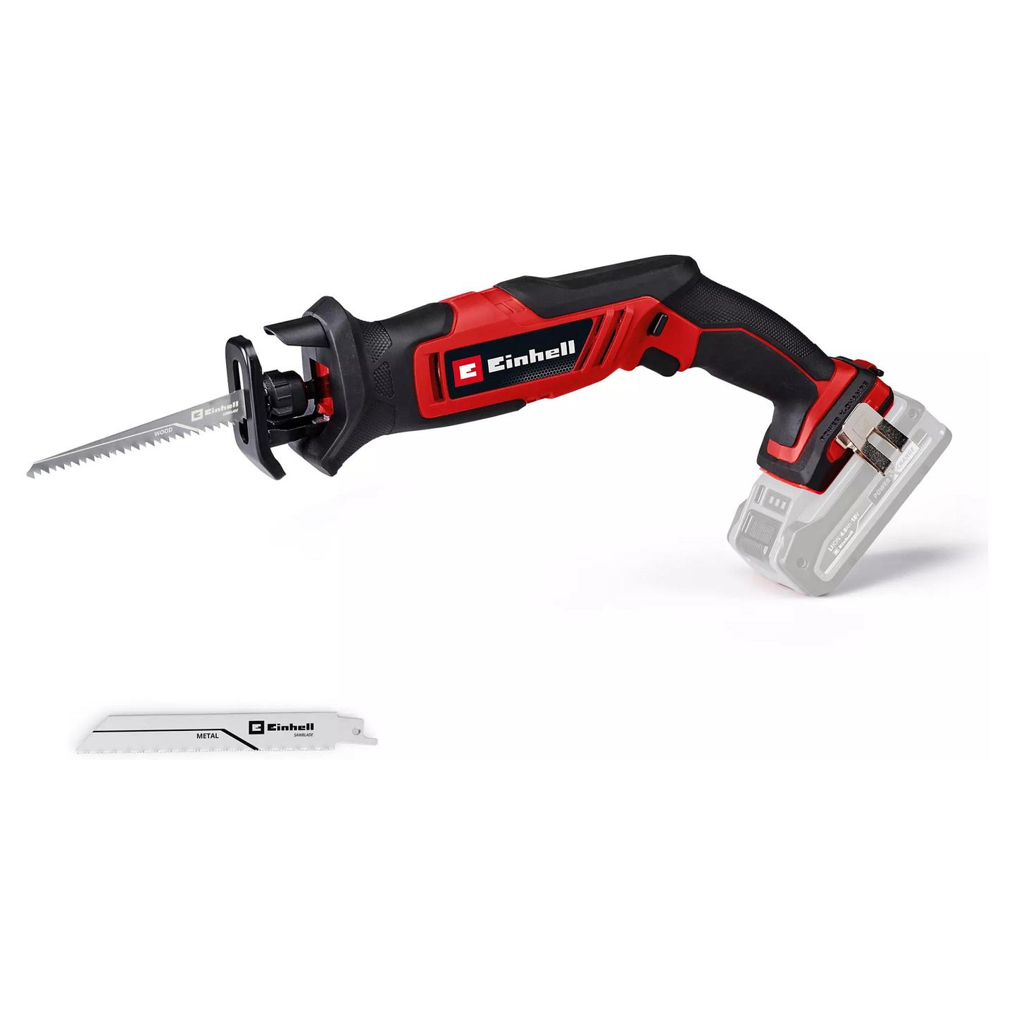 Sharrë Prerëse me Bateri Einhell TE-AP 18/13 Li - Solo, 18V, 3000goditje/min, 13mm, 50mm - Kuqe/Zezë
