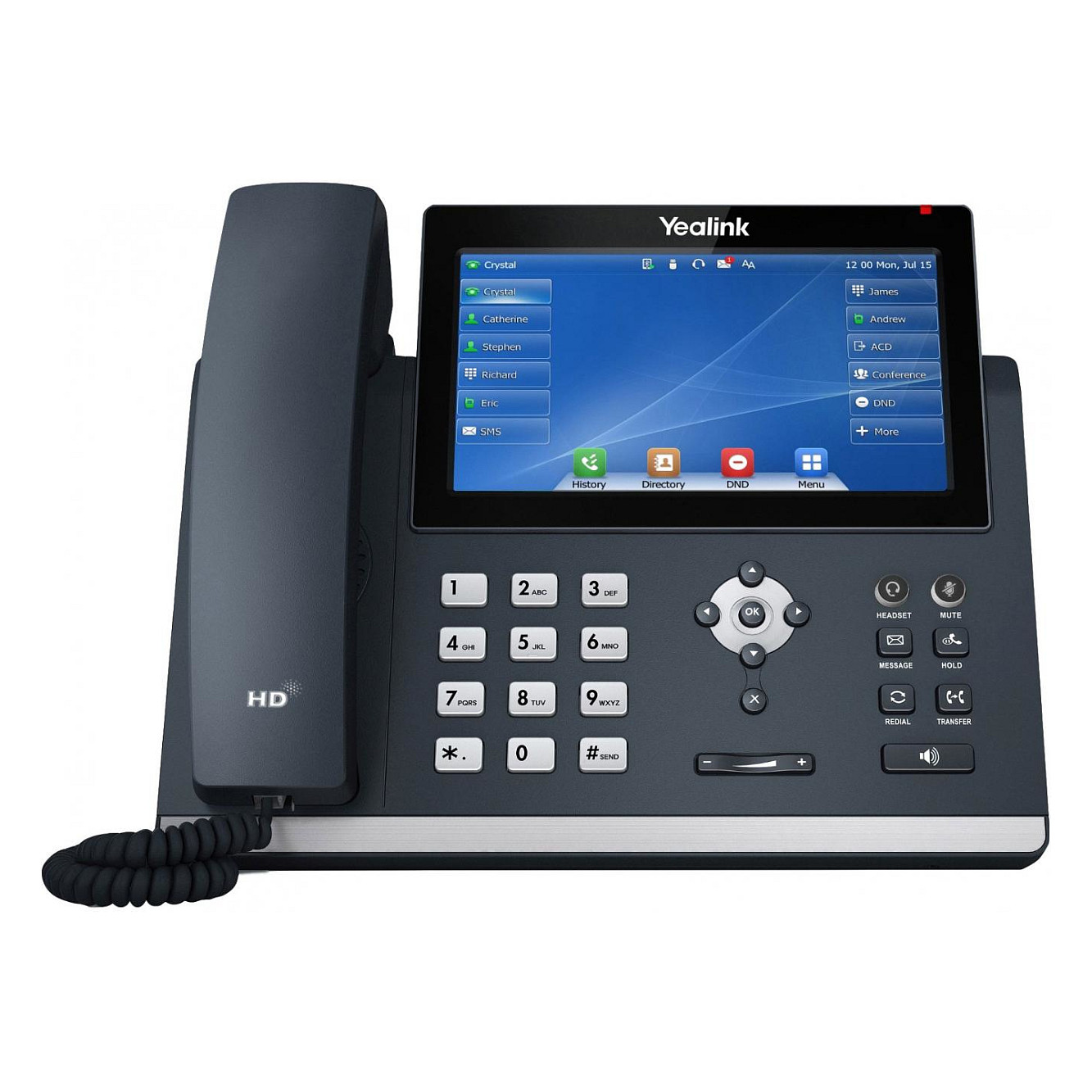 Telefon i thjeshtë Yealink SIP-T48U VoIP - 1