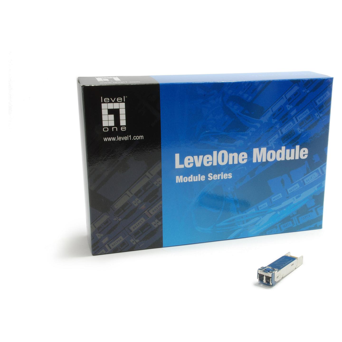 Transceiver SFP LevelOne GVT-0301, 1.25Gbps, Single-Mode, LC Duplex, 1310nm, deri në 10km - Argjend - 3