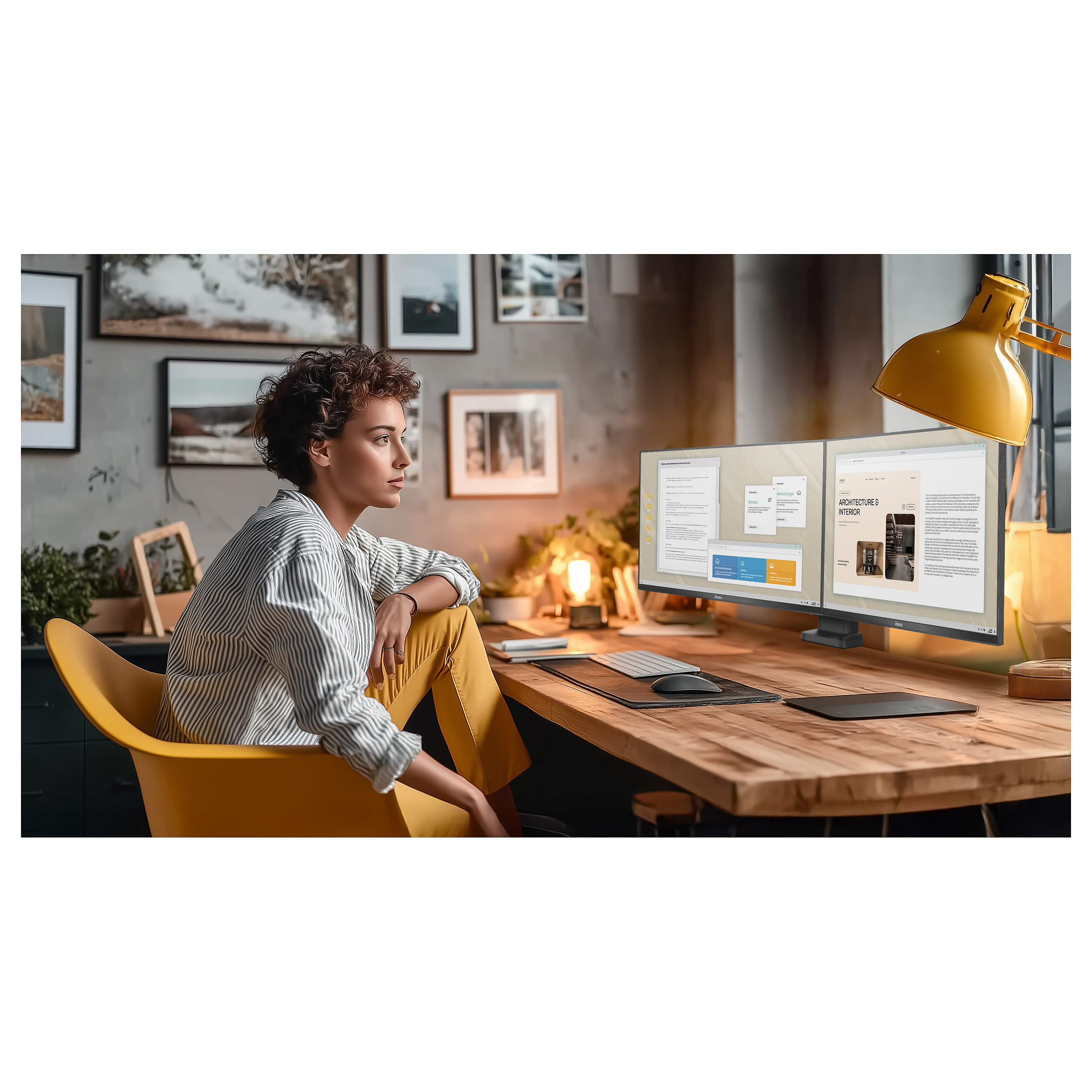 Monitor iiyama ProLite X2797QSU-B1 / 27' / Quad HD IPS LED / 75Hz / 1ms / HDMI+DP - Zezë - 13