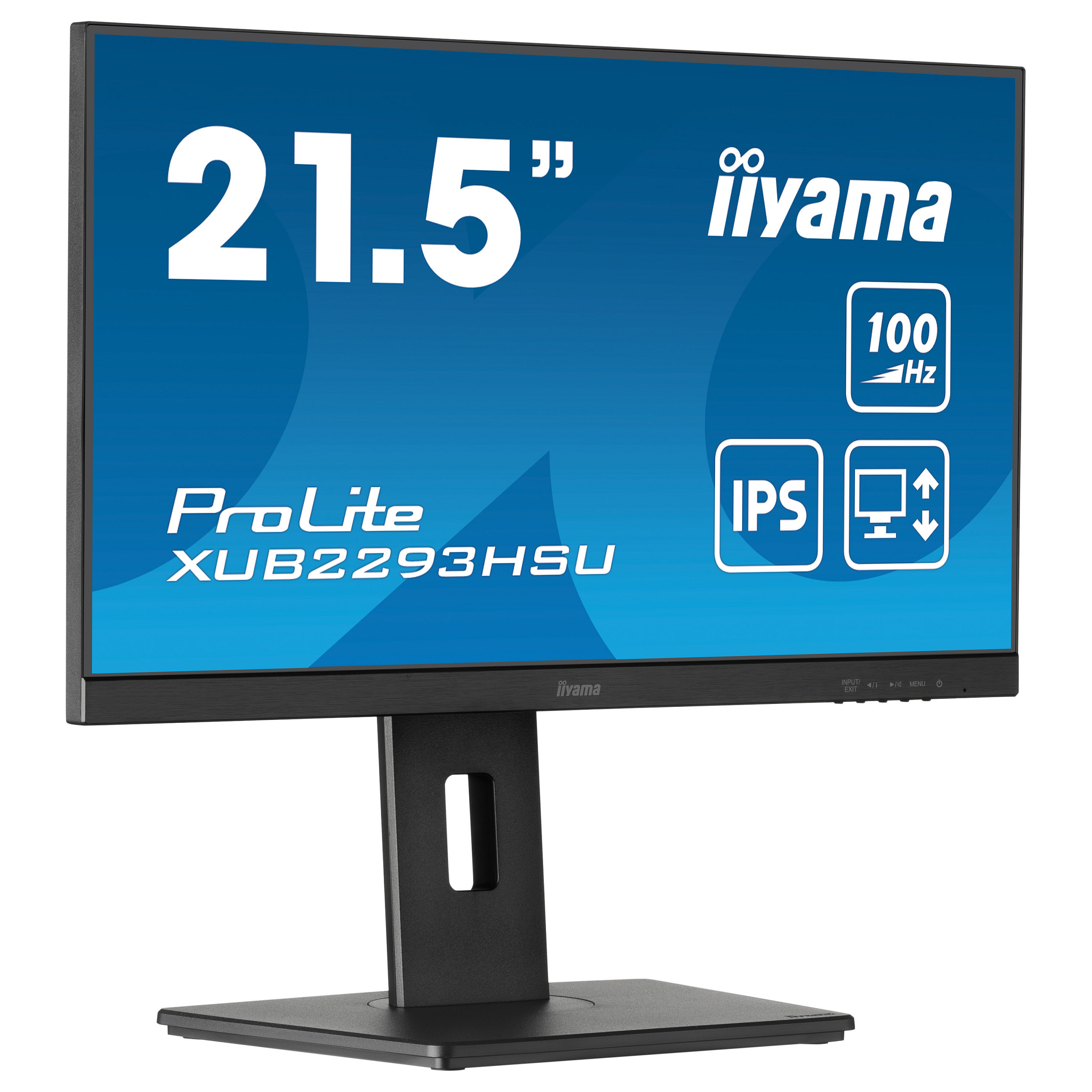 IIYAMA 54.5cm (21.5") XUB2293HSU-B7 16:9 HDMI+DP+2xUSB - 1