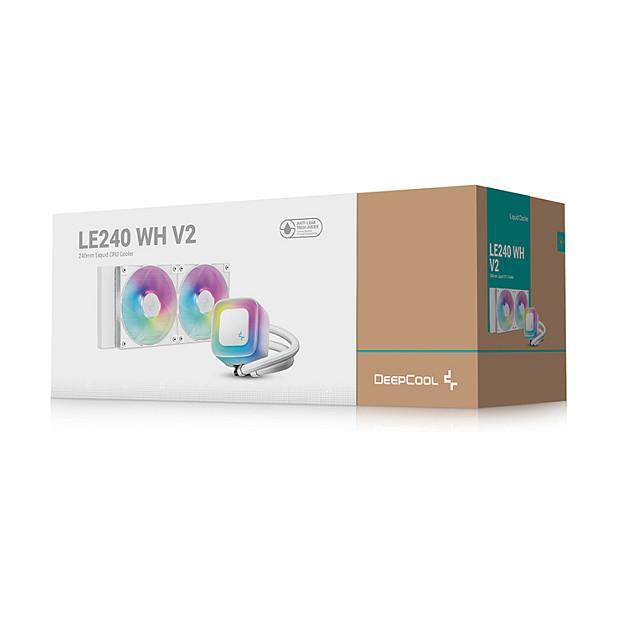 Ftohës për Procesor DeepCool LE240 WH V2 / 240mm / AIO – Bardhë - 6