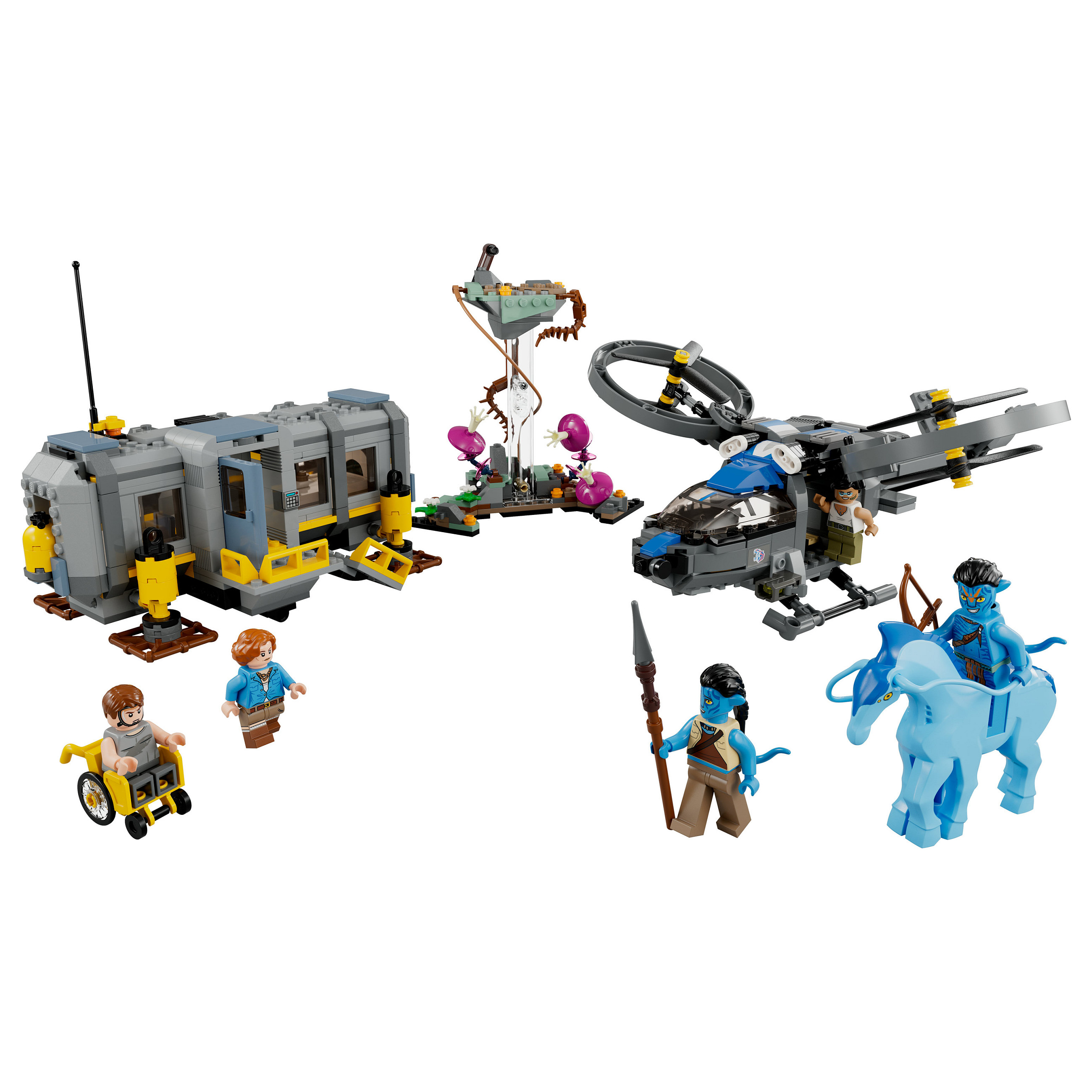 Lodër LEGO Avatar - Malet Fluturuese - 1