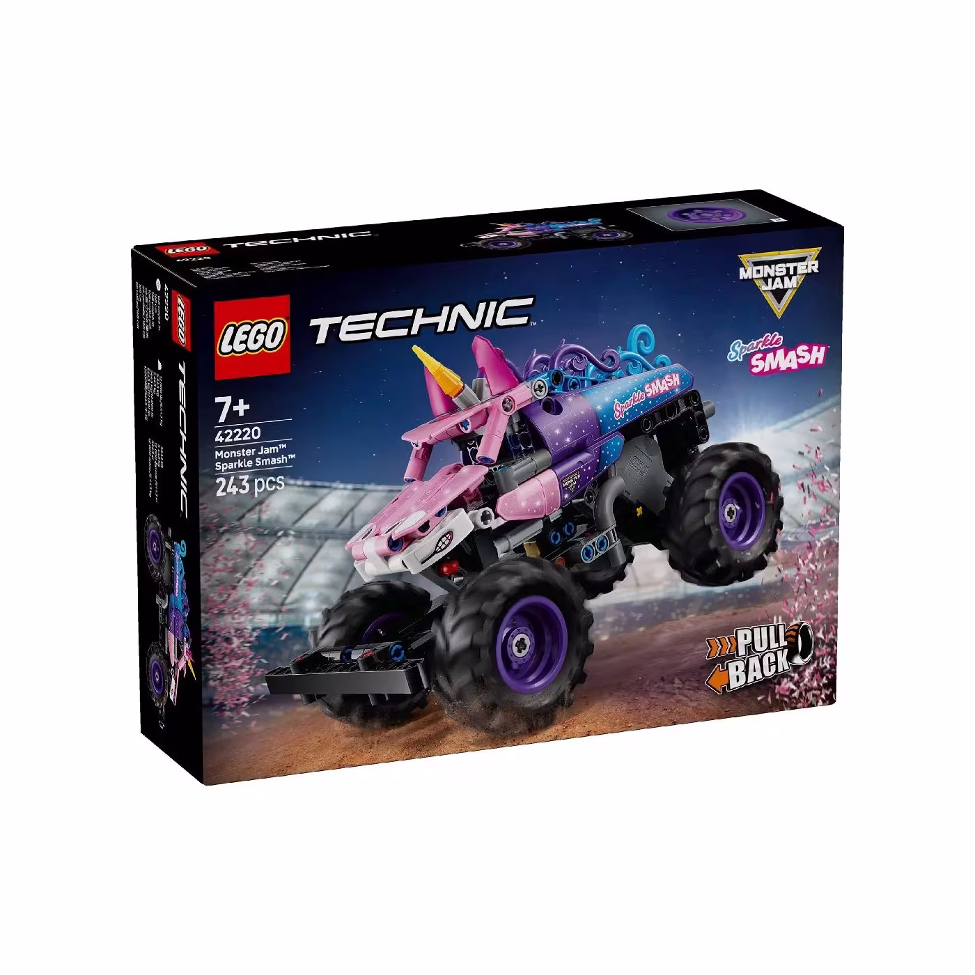 LEGO Technic Monster Jam Sparkle Smash Pull-Back 42220