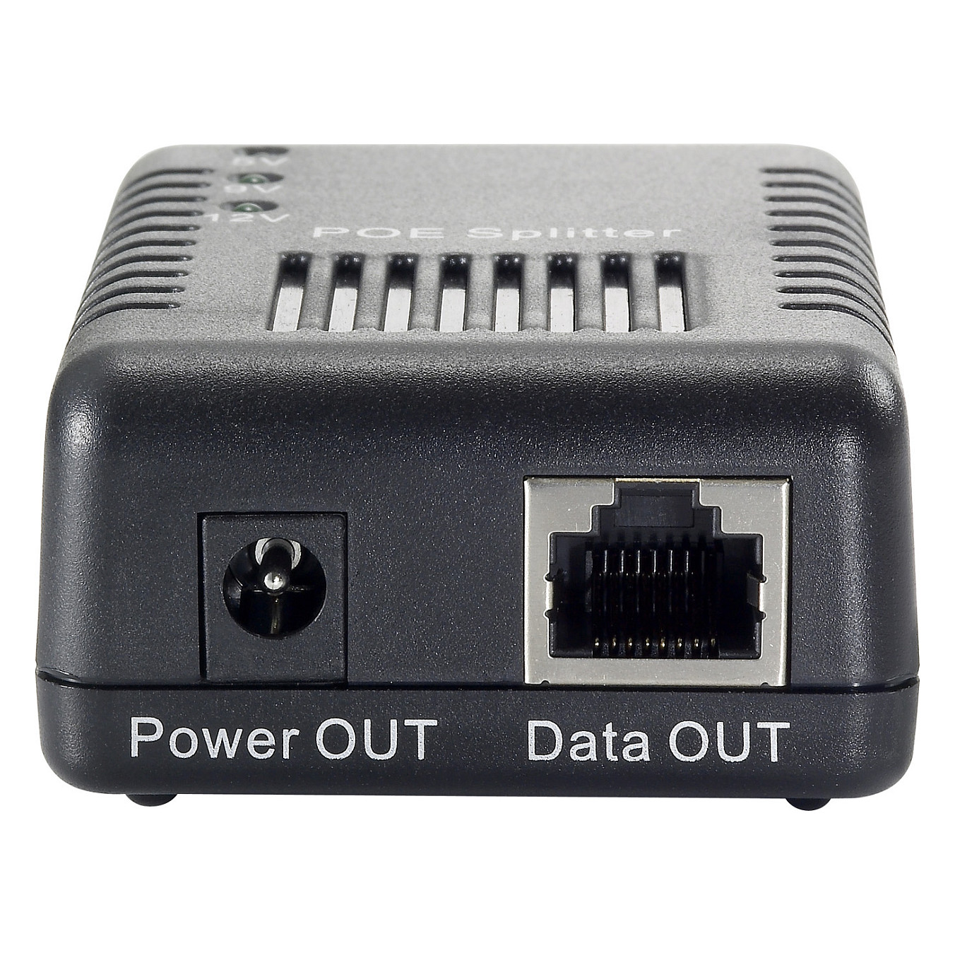 LevelOne POS-1002 PoE Splitter 10/100Mbps IEEE 802.3af 5V/9V/12V - 2