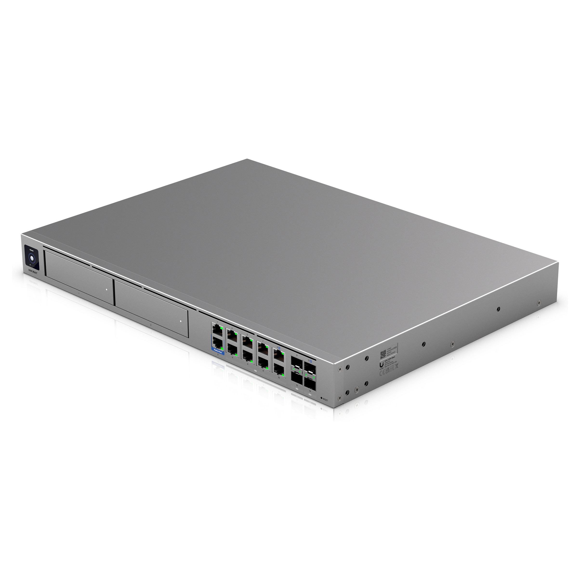 Ubiquiti UniFi Dream Machine Beast UDM-Beast – Enterprise Cloud Gateway, 25GbE SFP28, 10GbE, IDS/IPS 25Gbps, UniFi Controller, 1U Rackmount - 6
