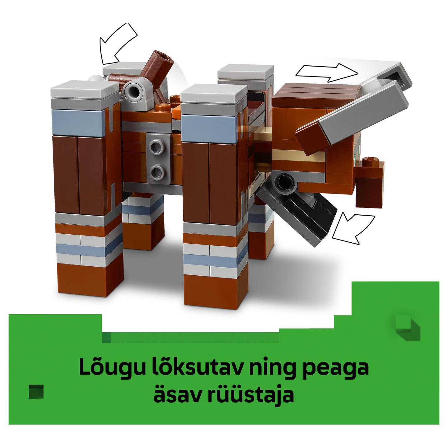 LEGO Minecraft The Pillager Outpost and Ravager - 32