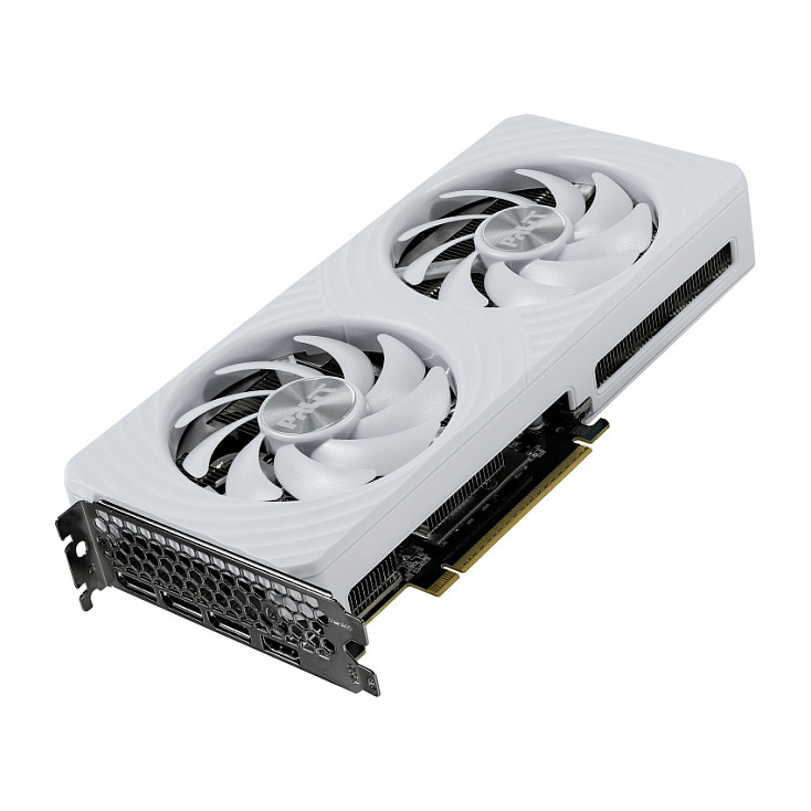 Kartë Grafike NVIDIA Palit GeForce RTX 5060 Ti OC / 16GB GDDR7 / PCIe 5.0 / Dual Fan - Bardhë - 8