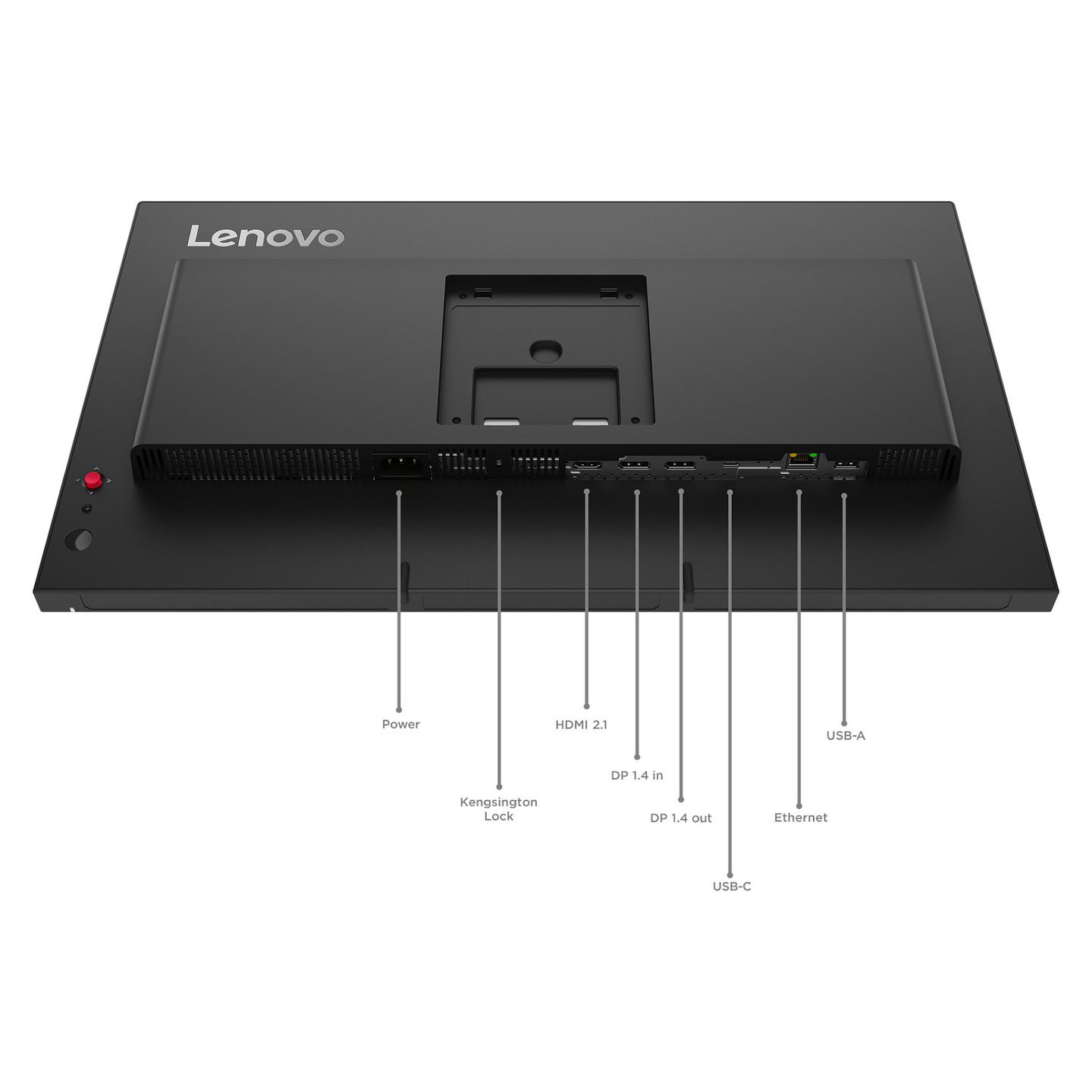 Monitor Lenovo ThinkVision T24D-4t, 23.8", FHD IPS Touch, 120Hz, 4ms, HDMI+DP+USB-C - Zezë - 14