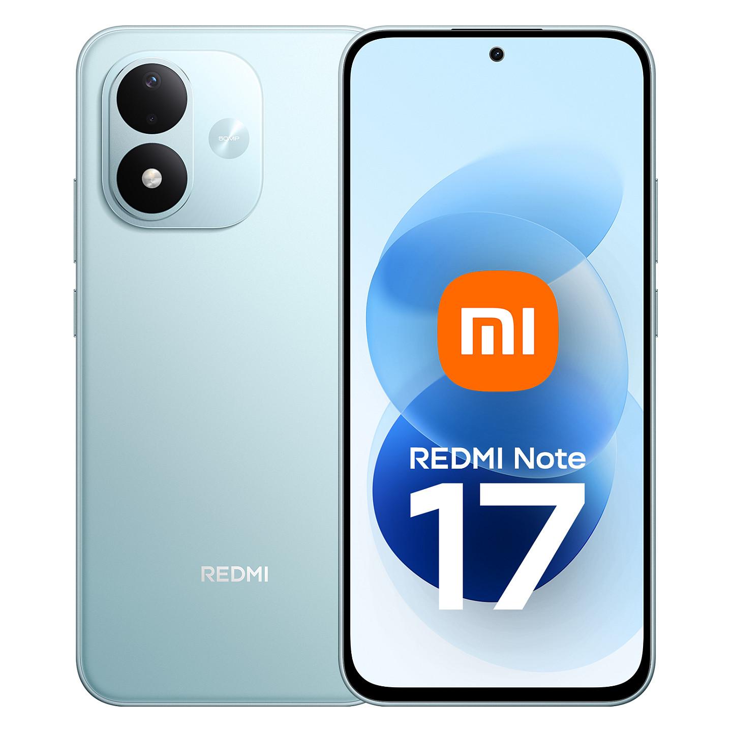 Telefon Xiaomi Redmi Note 17, 6.99", AMOLED, 120Hz, 6GB, 256GB, Snapdragon 6s 4G Gen 2, Dual SIM, 4G - Blu