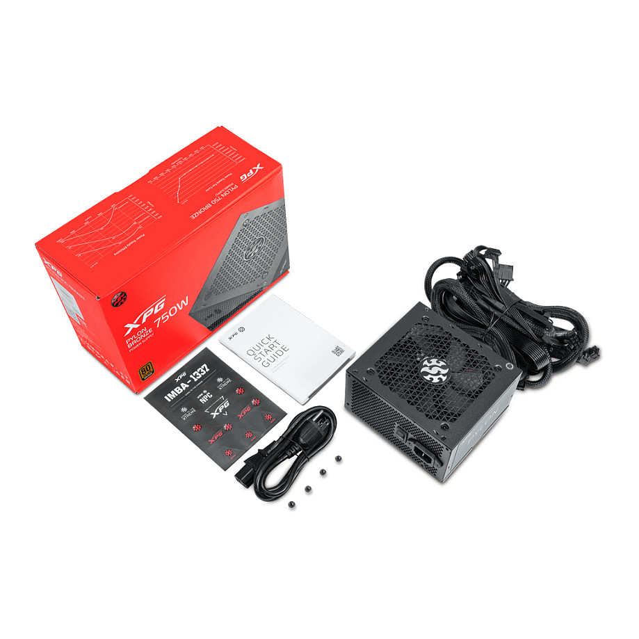 Furnizues Energjie PSU XPG PYLON 750W ATX 2.4 Power Supply / 80+ Bronze – Zezë - 6