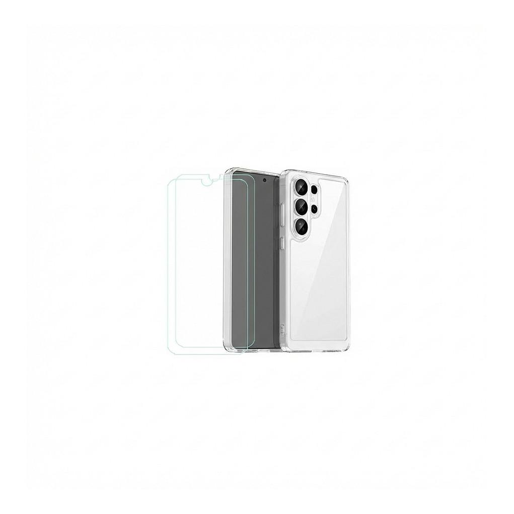 Aksesorë për telefon Mobeen 2-in-1 Kit / Clear Cover + Tempered Glass / Samsung Galaxy S26 Ultra / TPU + Polikarbonat - Transparent - 1