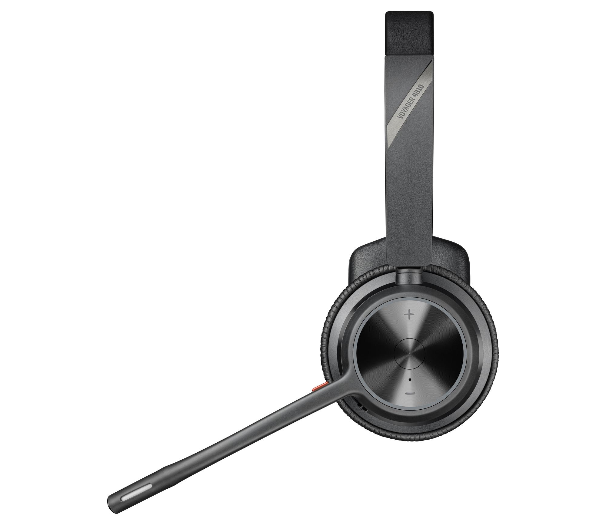 Kufje pa kabllo Poly Voyager 4310 / Bluetooth 5.2 / BT700 USB-C Adapter / Acoustic Fence / Dynamic EQ - Zezë - 3