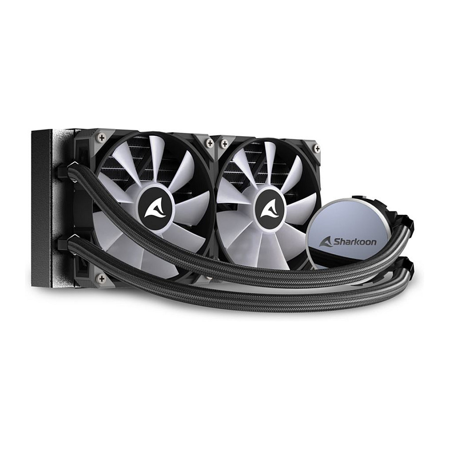 Ftohës për Procesor Liquid Sharkoon S70 RGB AIO 240mm e zezë - 4