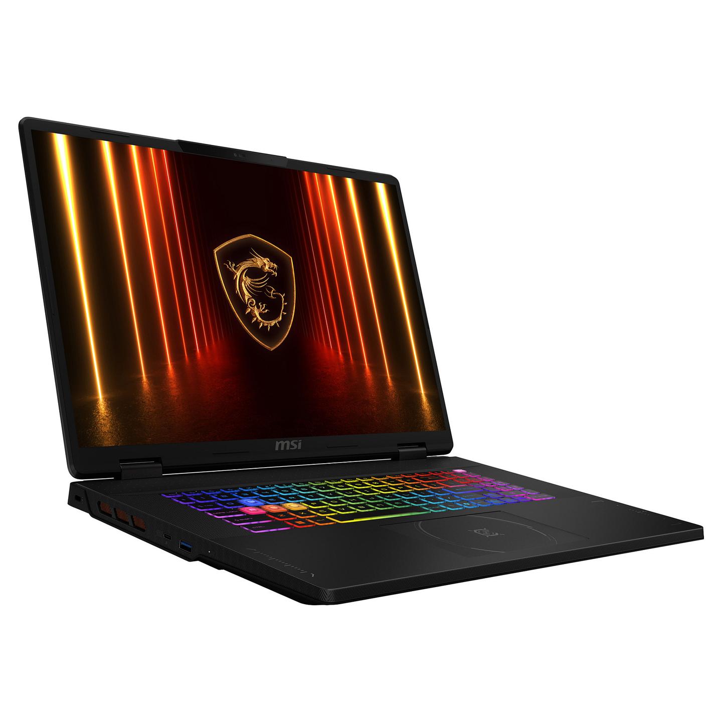 Laptop Gaming MSI Crosshair A18 HX A8WFKG-044FR, Ryzen 9 8940HX, 32GB DDR5, 1TB, 18" QHD+ IPS 240Hz, RTX 5060 8GB - Hiri - 2